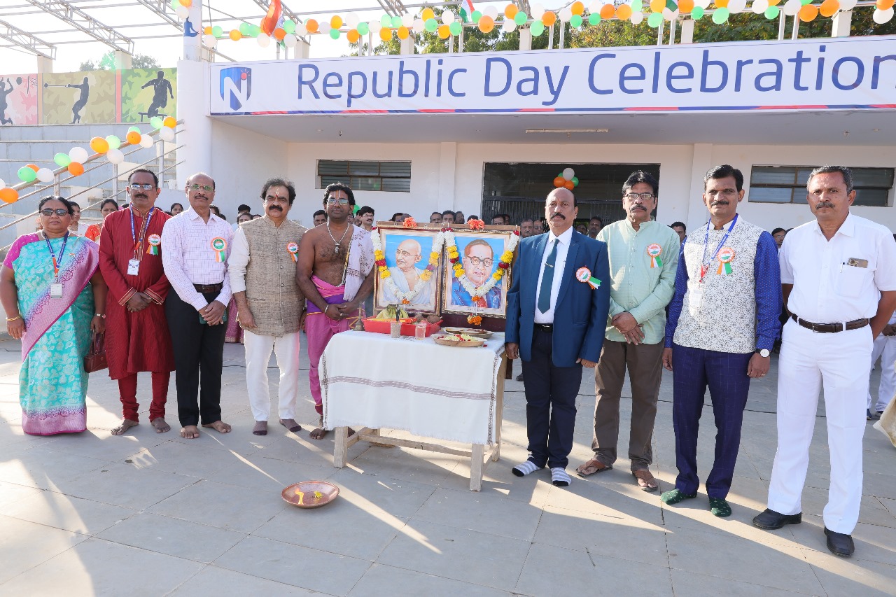 76th Republic Day celebration at NET Sports Pavilion