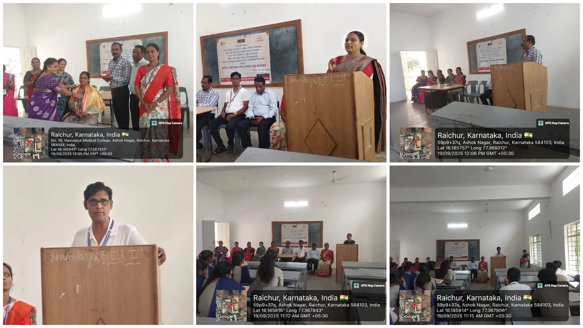 Awareness Program on HIV and Sexually Transmitted Infections Conducted on 19 September 2025 at Navodaya College of Education