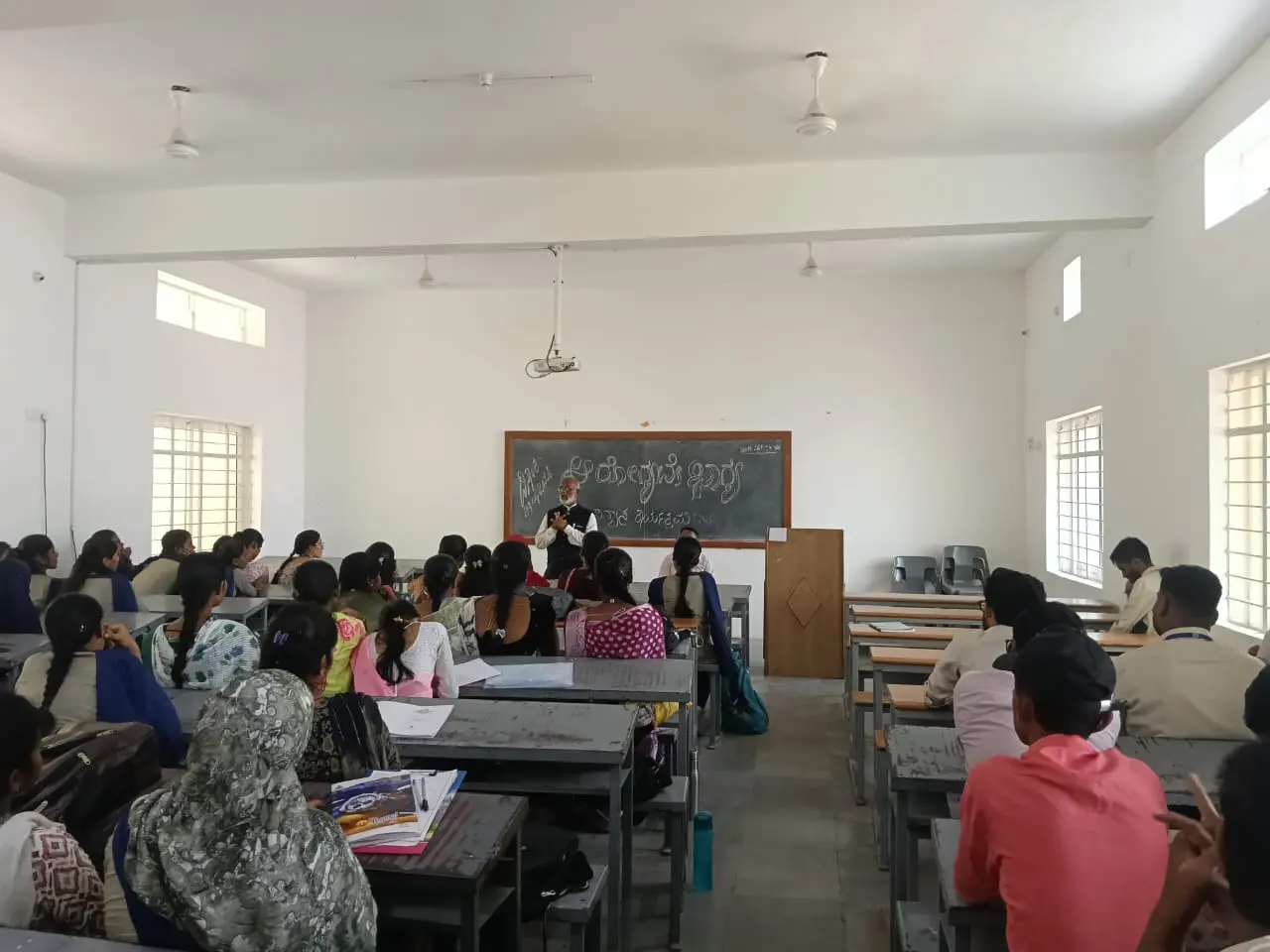 Yoga Programme Organized at Navodaya College of Education, Raichur